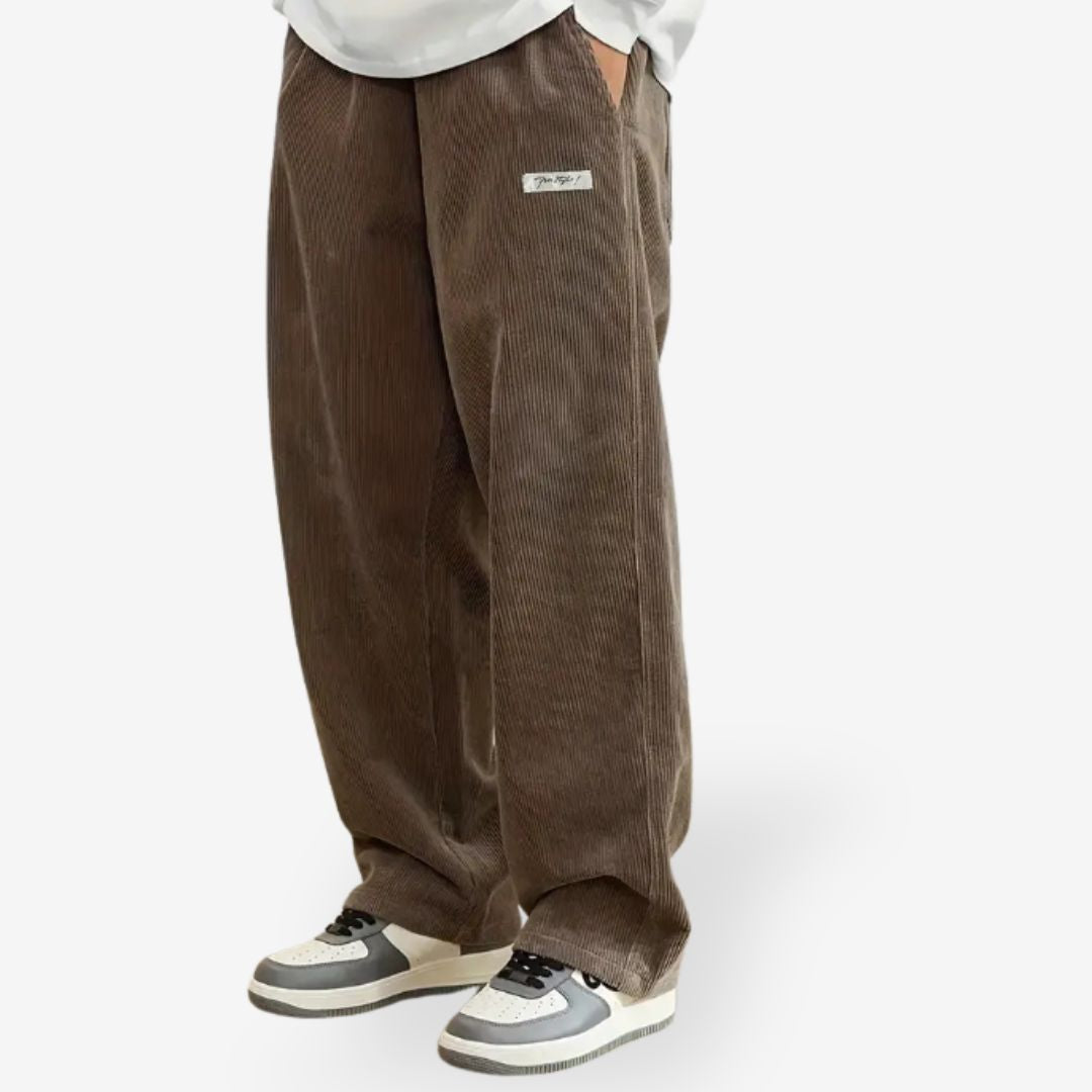 Rico - Men’s Vintage Style Loose Fit Pants