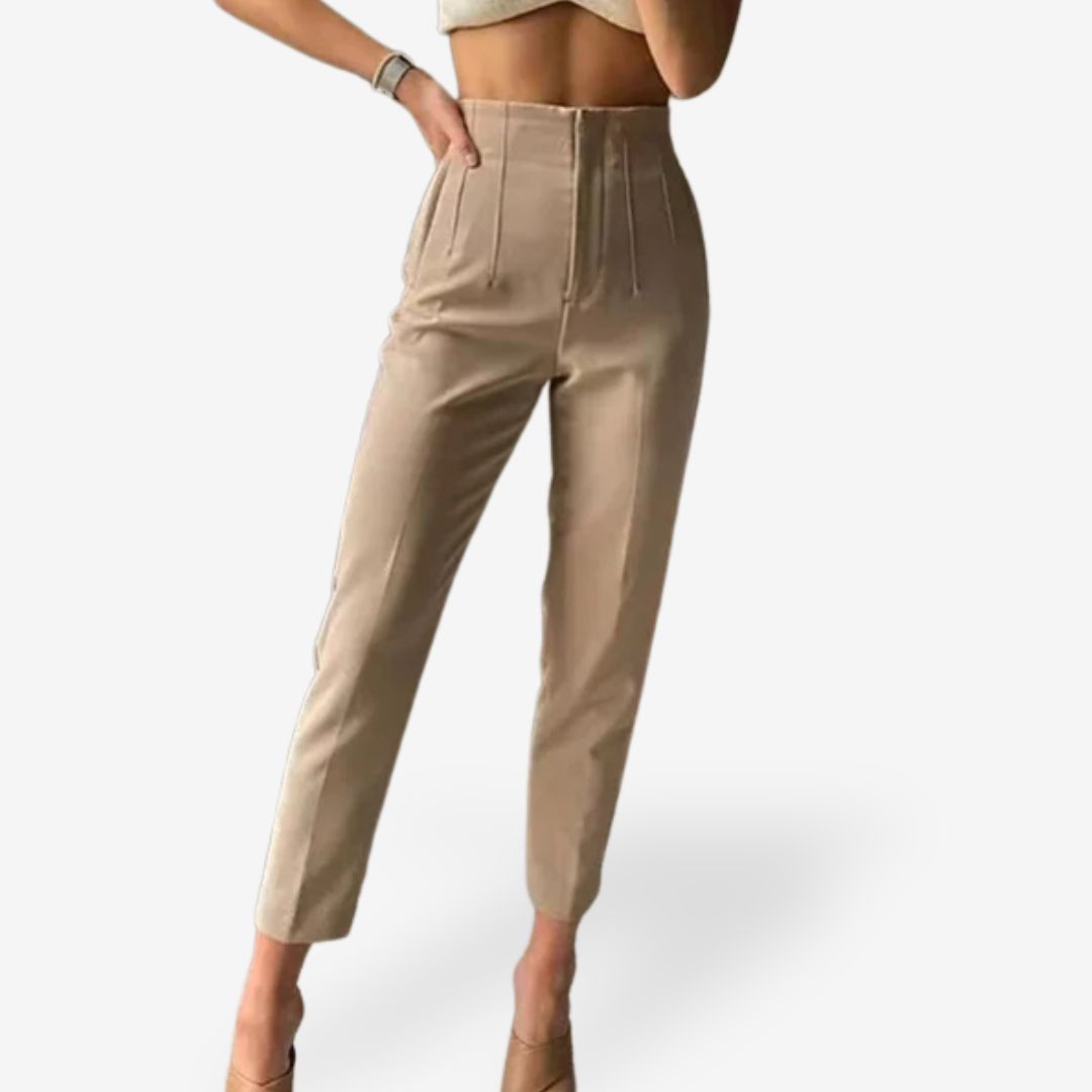 Evette - Women’s High-Waisted Pants