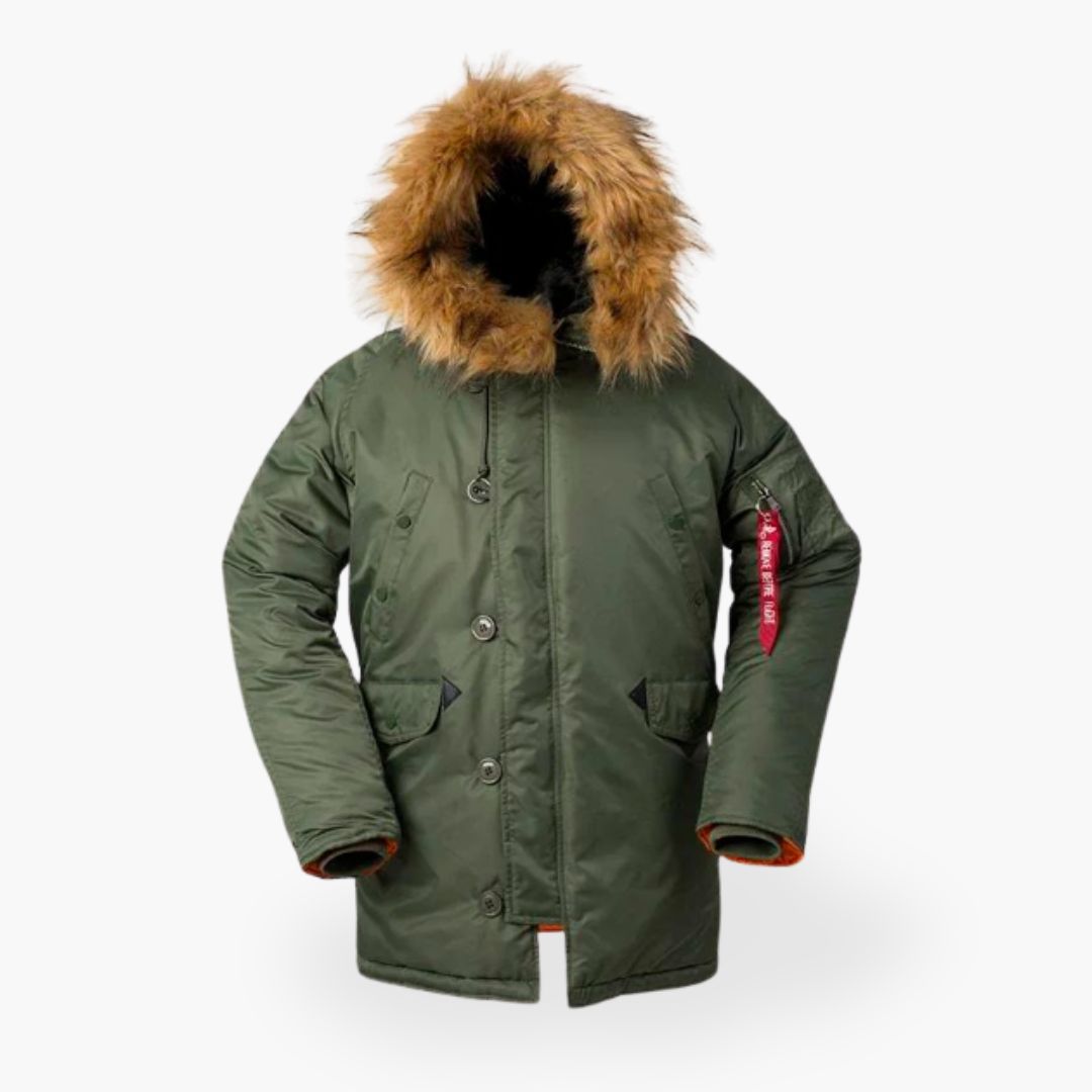 Brent - Men Parka Jacket Outdoor